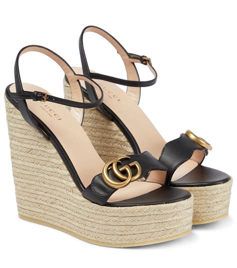 espadrilles gucci donna|Gucci espadrilles wedges.